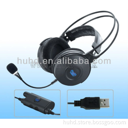 5.1 channel surround headset,gaming headset,stereo vibration headphone